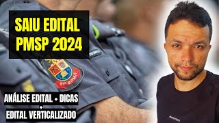 Análise do edital soldado pmsp 2024 [upl. by Tirza]