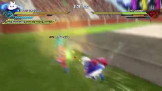 Xenoverse 2 Burst Attack and Cross Arm Dive Death Combo [upl. by Sower]