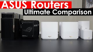 Discover the Best ASUS Mesh WiFi Comparing XD5 ET8 XT9 GT6 ET12 Pro [upl. by Nagy]