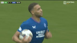 Cyriel Dessers Goal Celtic vs Rangers 21 Goals and Highlights [upl. by Callan]