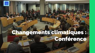 Conférence sur les changements climatiques [upl. by Leerzej]