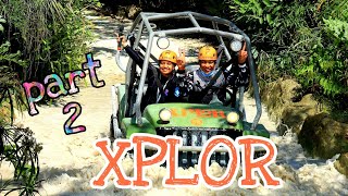 PART 2 XPLOR by XCARET  WHAT TO DO IN XPLOR  ZIPLINE  RAFTING  AMPHIBIOUS VEHICLE  MEXICO [upl. by Tadd]