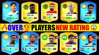 DLS 25  😱 OVER 💯 PLAYERS UPDATED NEW RATING IN DREAM LEAGUE SOCCER 2025 🔥 [upl. by Nairde]