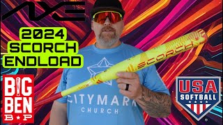 2024 AXE Scorch Endload USAASA Slowpitch Softball Bat [upl. by Jeanelle622]