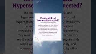 ADHD and Hypersexuality [upl. by Albric86]