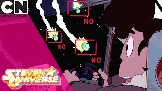 Steven Universe  Space Battle with Emerald  Cartoon Network [upl. by Bowen]