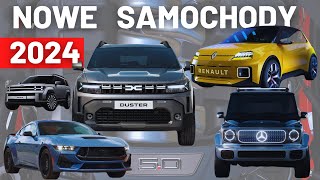 NOWE SAMOCHODY 2024  TOP 28 Premier motoryzacyjnych [upl. by Doelling]