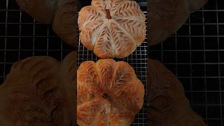 Pumpkin Shaped Sourdough Bread 🍞 check my channel for a longer video sourdough baking shorts [upl. by Cherida474]