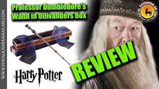 The Elder Wand Albus Dumbledores Wand in Ollivanders Box  Harry Potter  Noble Collection  Review [upl. by Margetts]