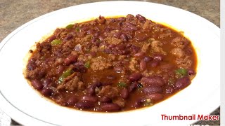 FRIJOLES GUISADOS CON CHORIZOS [upl. by Wilhide]