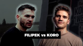 FILIPEK VS KORO  NAJLEPSZE MOMENTY 🎤 [upl. by Enegue]