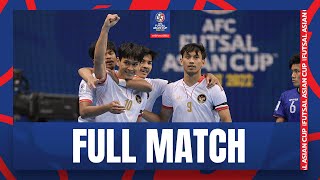 ACFutsal2022  Full Match  Group C  Chinese Taipei vs Indonesia [upl. by Alcott]