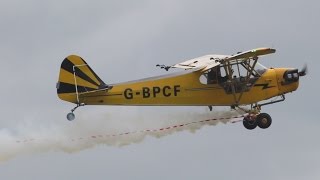 Brendan OBriens Flying Circus at Oostwold Airshow 2015 DutchPlaneSpotter [upl. by Alyekahs439]