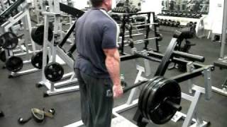 Stiff Legged Deadlift on Deadlift lever machine [upl. by Norton]