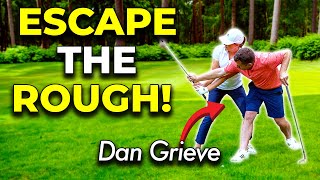 DAN GRIEVE ON HOW TO ESCAPE BAD LIES Lesson With 8Handicap Jess Ratcliffe [upl. by Notlehs]