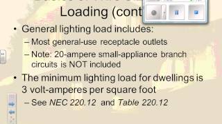 Receptacle Branch Circuits amp lighting outlets EWR Ch3 08 26 14 [upl. by Patton95]