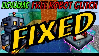 HoaxMC Free Robot Skyblock Link Glitch Is FIXEDAlmost [upl. by Naicul]