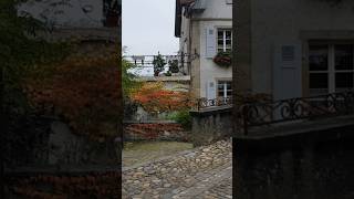 Walking again to the famous square in EstavayerleLac Switzerland travel suisse city [upl. by Lina]