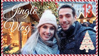 Kerstmarkt in Düsseldorf met Glühwein amp Bratwurst 🎄 JINGLE VLOG 13  Sarah Rebecca [upl. by Oine]