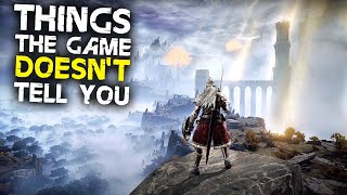 Elden Ring 10 Things The Game DOESNT TELL YOU [upl. by Ardnasyl]