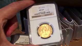 Latest batch of us gold and world gold coins back from NGC [upl. by Chloras]