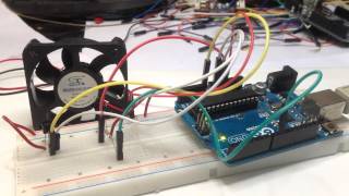 Arduino Controlando un ventilador en función de la temperatura [upl. by Nalac393]