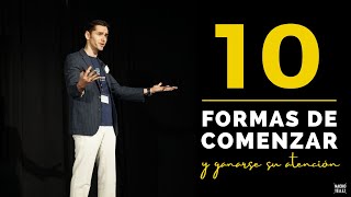 ✅ Cómo iniciar una presentación en público 10 ideas  ejemplos [upl. by Akeihsal333]