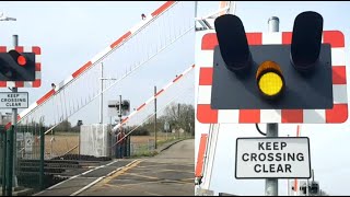 Rowston Level Crossing Lincolnshire [upl. by Yoko857]