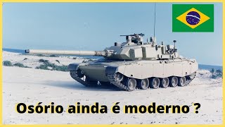 O Tanque nacional Engesa Osório ainda é moderno Pode combater carros de combate atuais [upl. by Astraea]