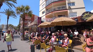 😎Benidorm On 5 June 2023 Levante Beach Old town Full tour 4K  🇪🇸 Spain [upl. by Yclek121]