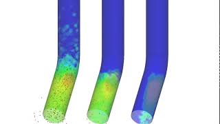 Erosive wear  use case from the Particle Simulation group at the Fraunhofer IWM [upl. by Nazay]