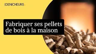 🔥 Comment fabriquer ses pellets de bois à la maison  🏡 [upl. by Porte]