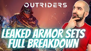 Outriders 3 NEW TRICKSTERS ARMOR SETS [upl. by Delmer]