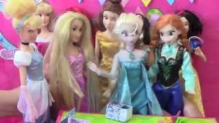 DISNEY FROZEN CAKES ❄️ ELSA amp ANNA Doll Cakes [upl. by Ynnattirb]