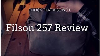 Filson 257 briefcase Review  quotMy beloved daily carryquot [upl. by Karisa]