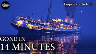 Horrific Tragedy The Sinking of RMS Empress of Ireland [upl. by Hedva]