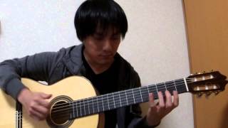 Solo Guitar Tab SpainChick Corea cover TANAKA YOSHINORI 田中佳憲 chord tutorial tablature jazz [upl. by Burk]