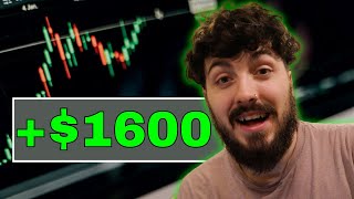 Holiday Backtest Series Ep1 1600 Profit  ICT Trainee [upl. by Pulchia]