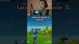 Satisfying Fortnite Snipe fortnite fortniteclips gaming [upl. by Ahsenac]