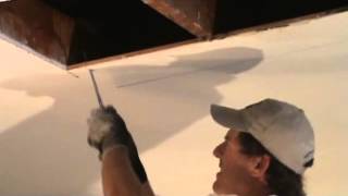 How to repair a water damaged ceilingPart 4 [upl. by Tedmund]