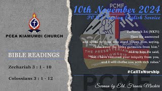 PCMF Sunday First Service  10th November 2024 [upl. by Clea]