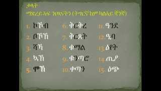 Vocabulary and pronunciation of Tigrinya [upl. by Nema]