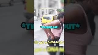 Homeless Lady Starts Tweaking Out 😳😳 prank poudii [upl. by Erdnuaed]