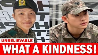 BTS JHope Keeps Spreading Kindness As His Military Discharge Draws Near [upl. by Olnay]