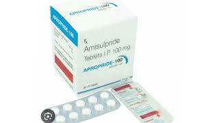 APROPRIDE 100 Tablets Amisulpride Tablets IP 100 mg [upl. by Ruomyes388]