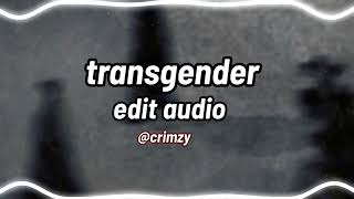 transgender  crystal castlesedit audio [upl. by Dorsy]