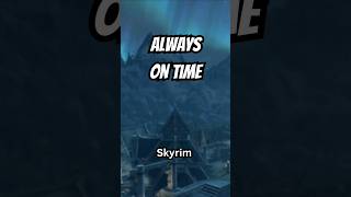 Always on time Skyrim Anniversary Edition [upl. by Nollahp]