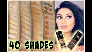 CoverGirl TruBlend Foundation Review  Swatches  Demo [upl. by Leind]