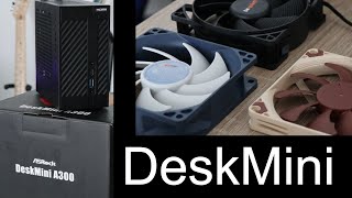 ASRock DeskMini  Welcher Lüfter für den Noctua NHL9aAM4 [upl. by Yrakcaz]