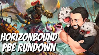 Horizonbound PBE Rundown  TFT Horizonbound  Teamfight Tactics [upl. by Aynik]